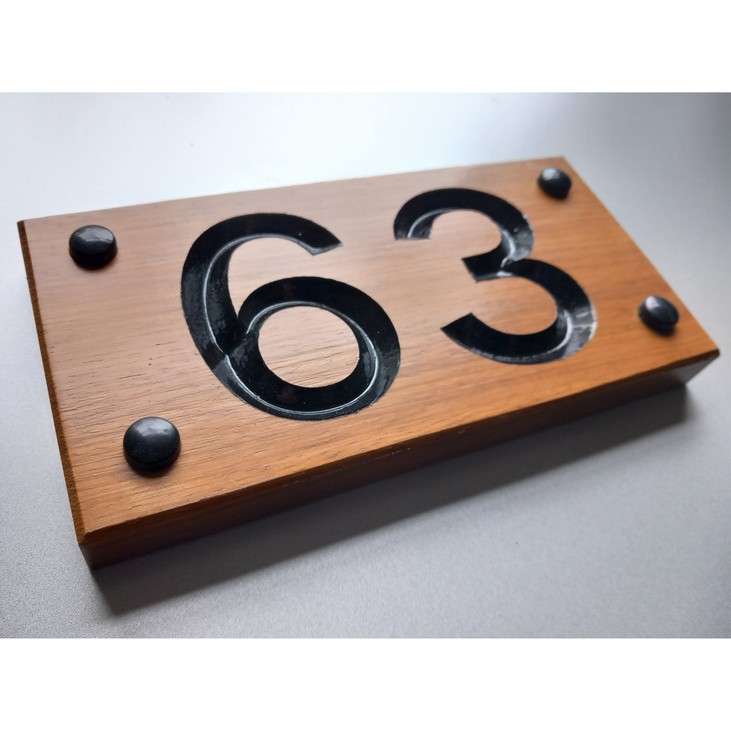 Wooden Rectangle Sign (200x100mm)