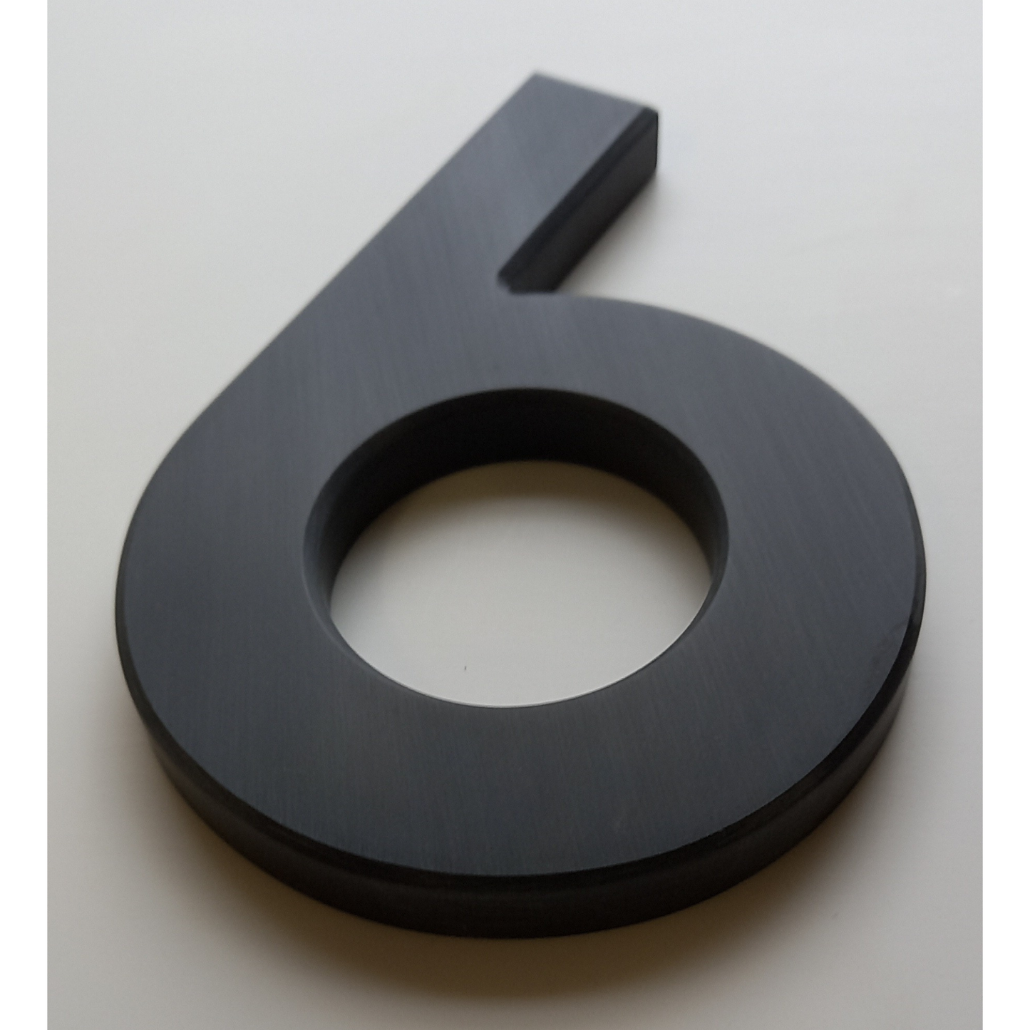 Corian Stick On Numbers  Grey (150mm high)