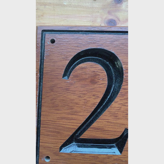 Wooden Rectangle Sign (200x150mm)